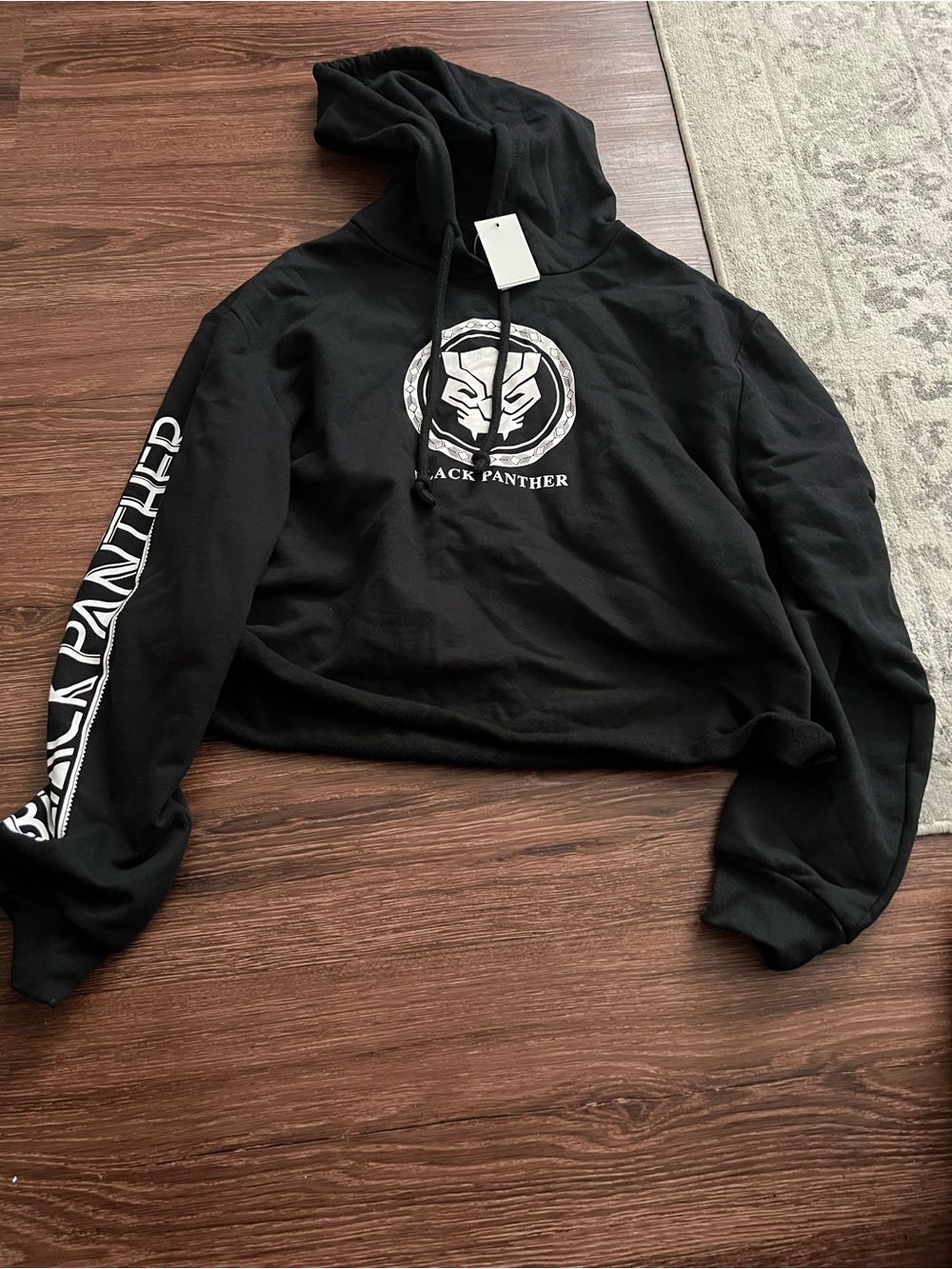 Marvel Black Logo Pullover Hoodie
